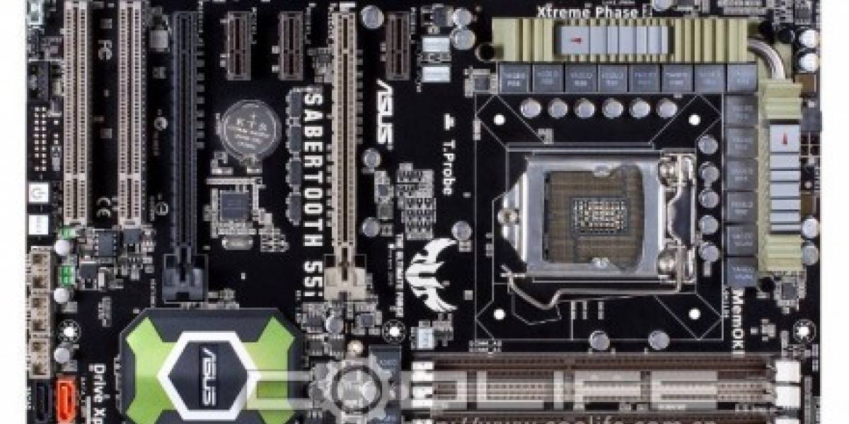 Asus muestra serie SaberTooth 55i