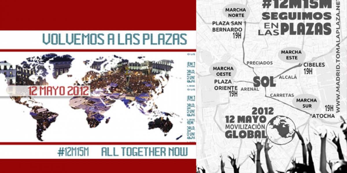 España: Si el #12M15M hay protestas cerca de tu casa #AbreTuWiFi