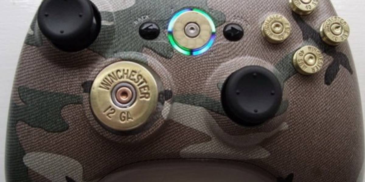 Balas (reales) en tus controles de Xbox 360