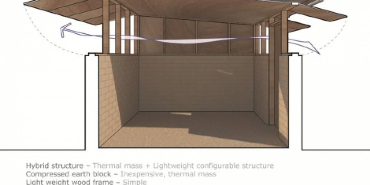 Diseñan una casa ultrabarata