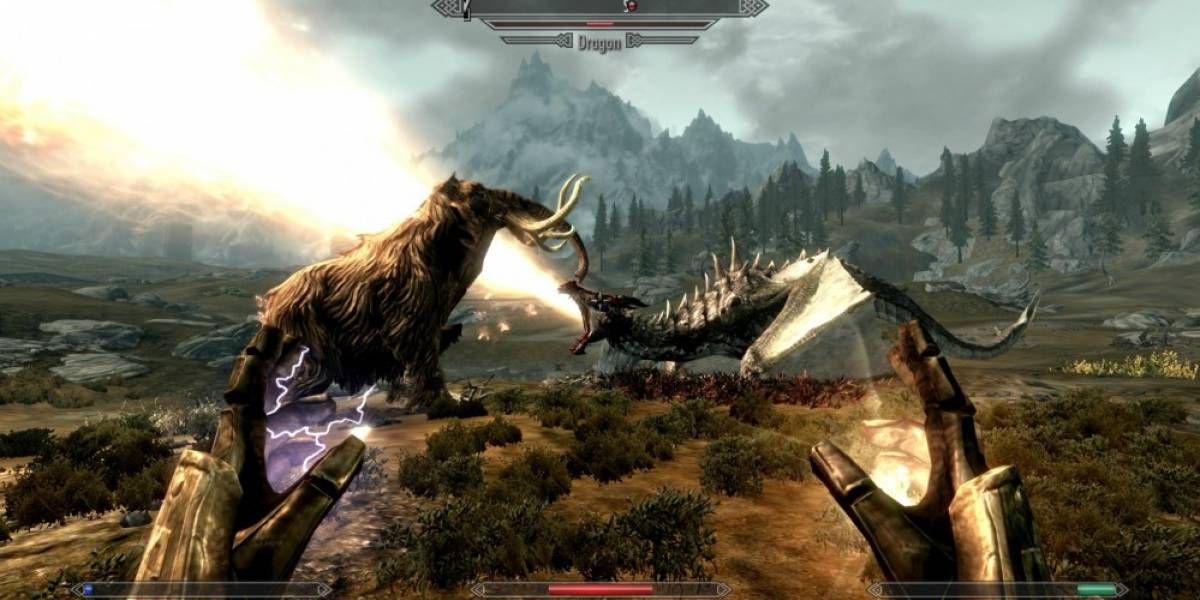 The Elder Scrolls V: Skyrim le patea el trasero a Modern Warfare 3 en Steam