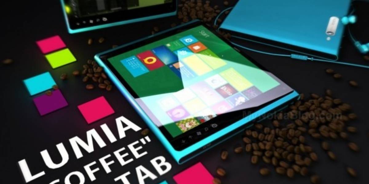 Nokia Lumia Coffee Tab, un concepto con Windows 8