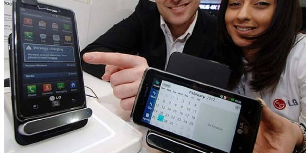 MWC12: LG presentó un cargador por inducción para sus nuevos modelos