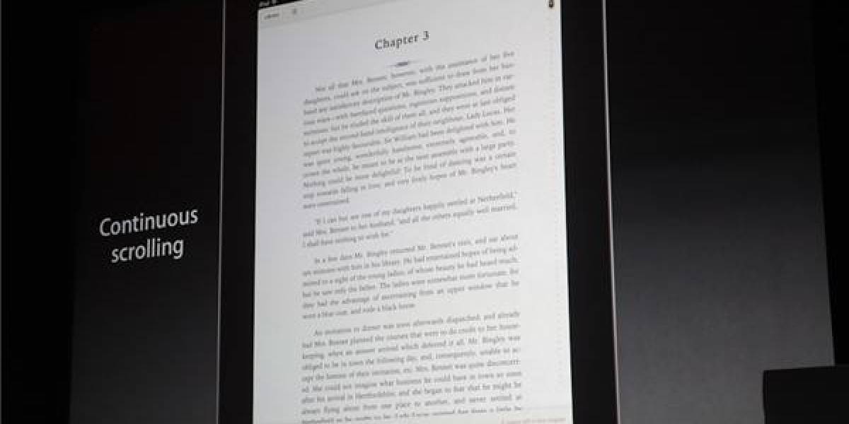 Apple reveló una nueva versión de su aplicación iBooks