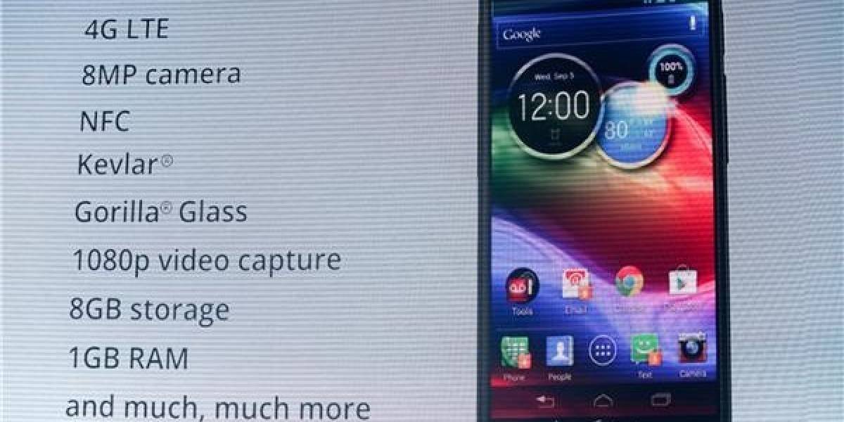 Motorola presenta el RAZR Maxx HD