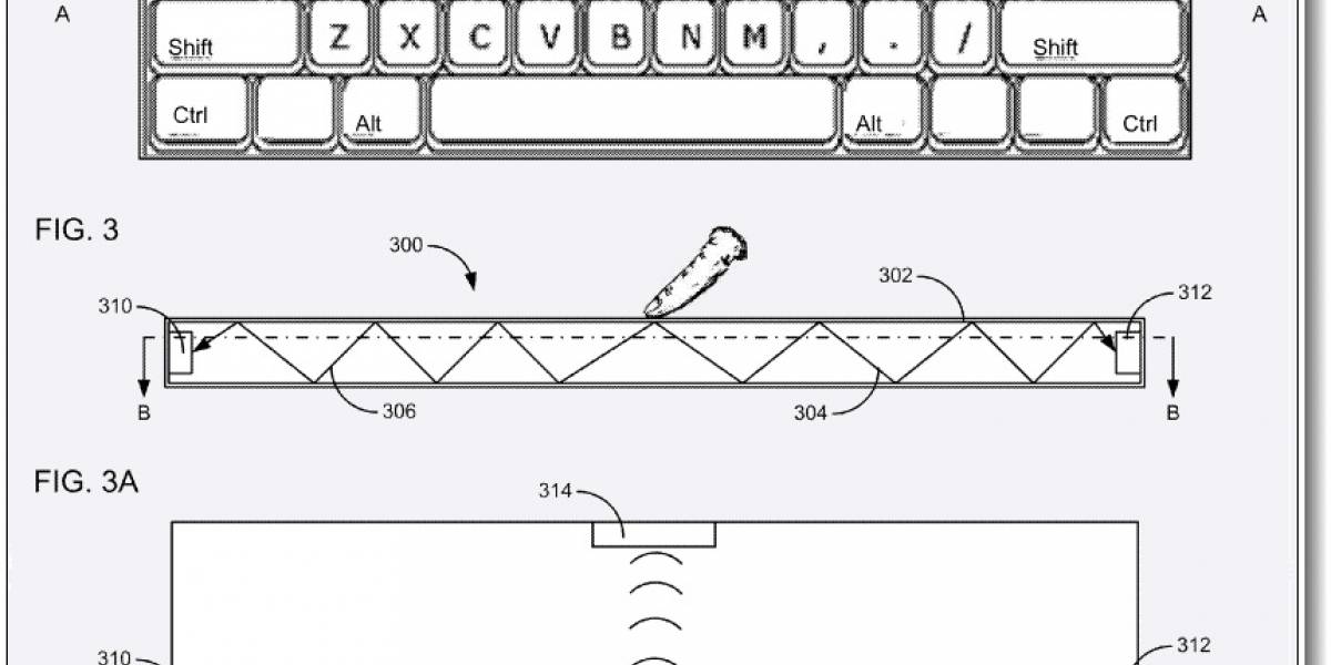 Apple patenta el teclado sin teclas
