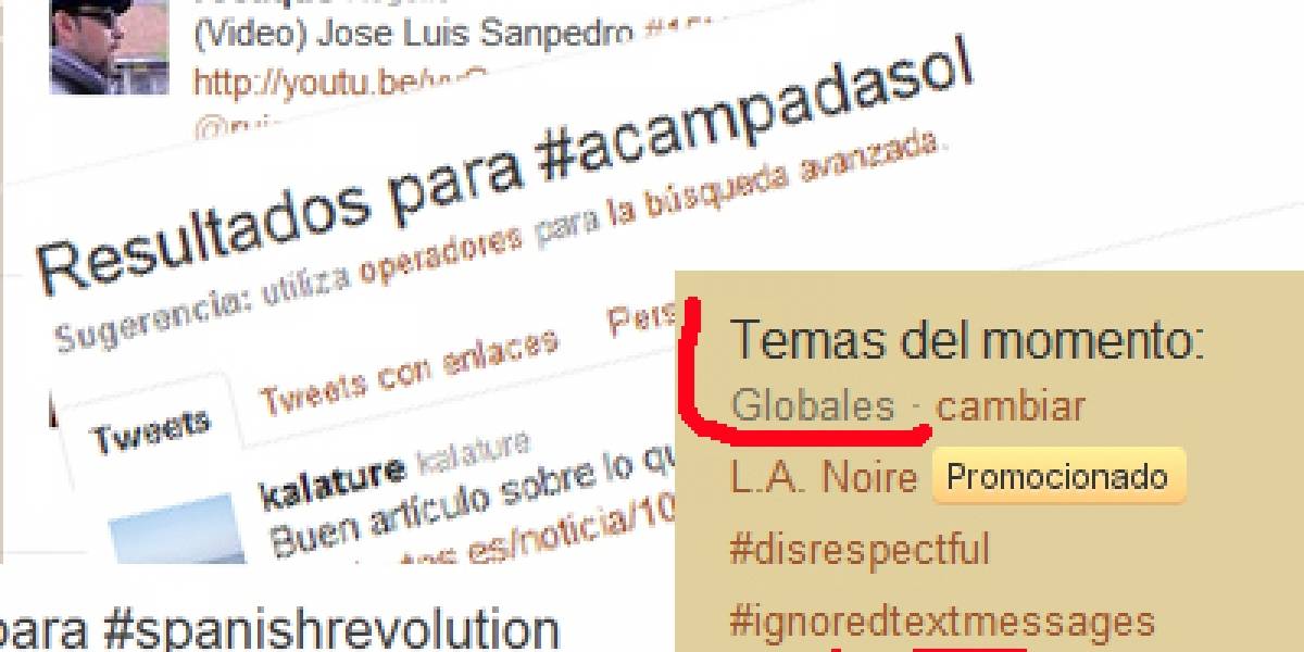 'Revolución' española sacude las redes sociales