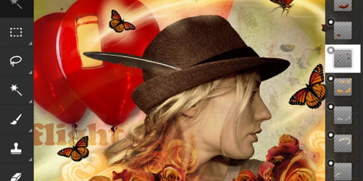 Adobe presenta Photoshop para el iPad 2 de Apple
