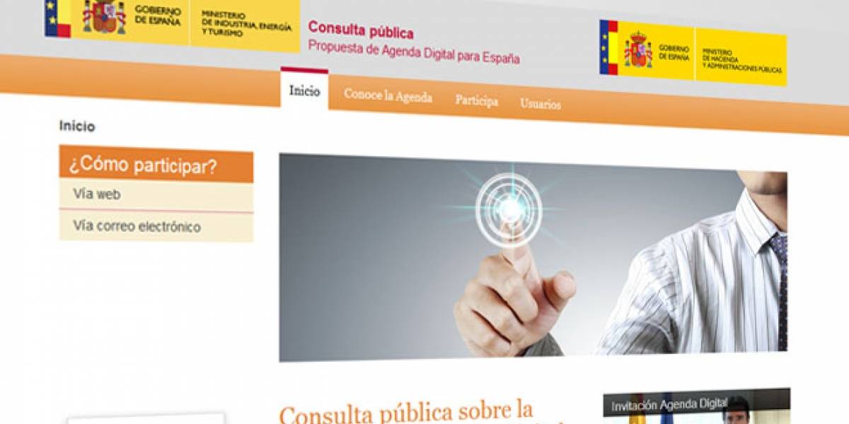 La Agenda Digital Española abre un foro para que los usuarios opinen sobre las propuestas