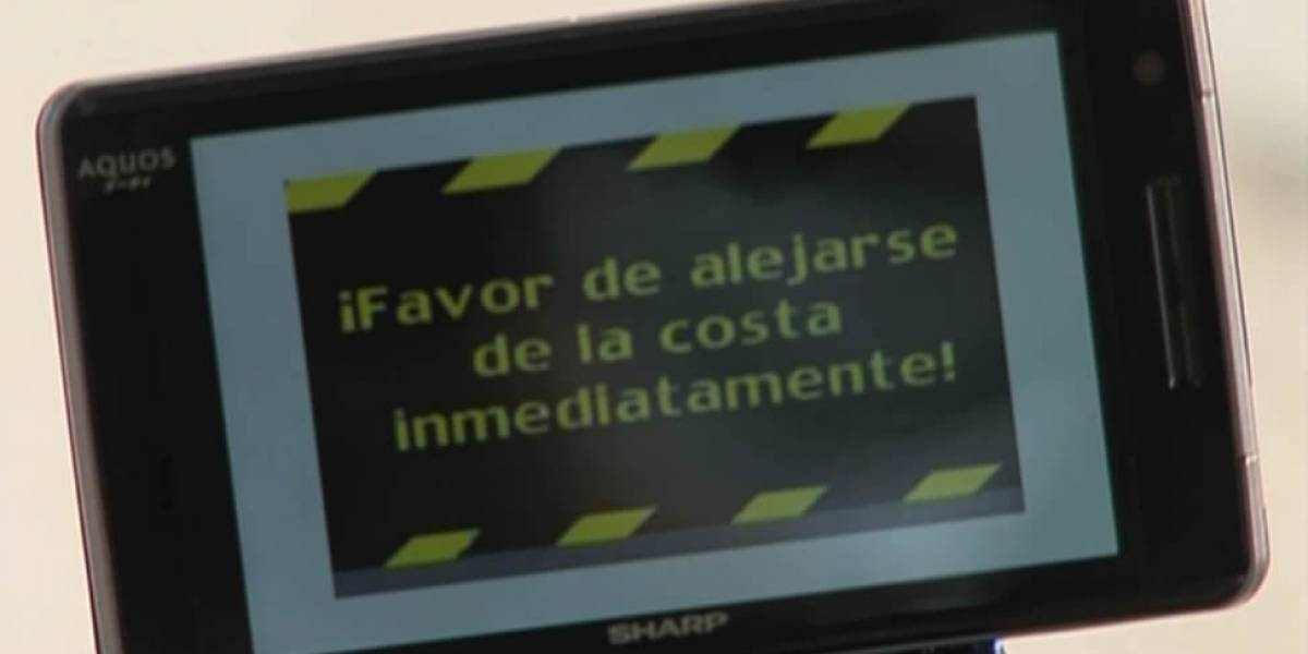 Chile implementará a fin de año alertas de tsunamis vía celulares gracias a TV digital