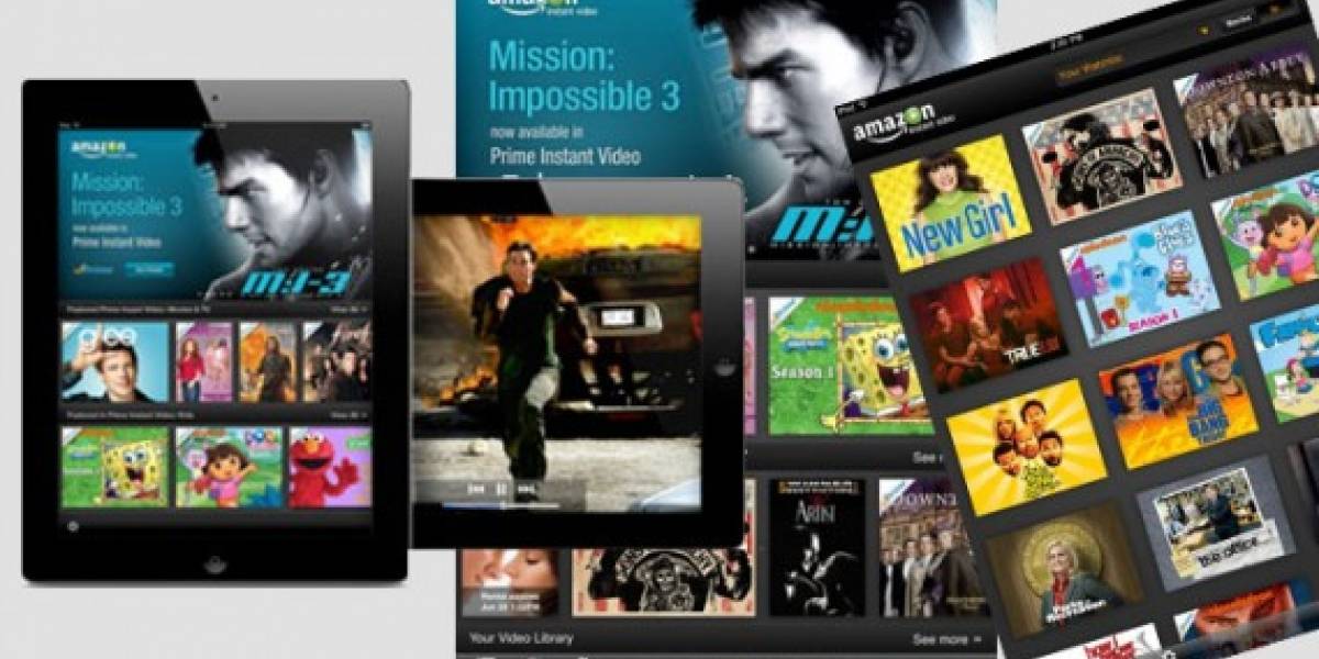 Amazon lanza app de compra y alquiler de videos para iPad