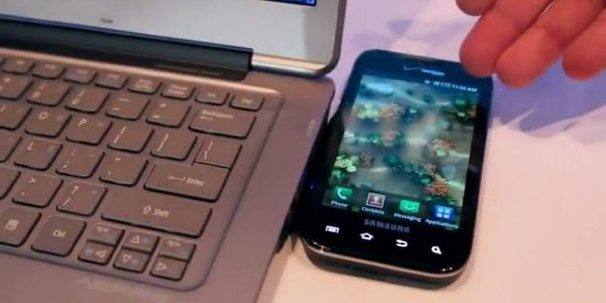 Intel presenta concepto de Ultrabook que carga smartphones sin cables