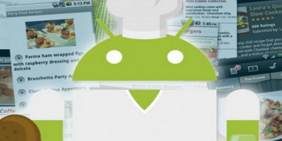 Tu Android como ayudante en la cocina