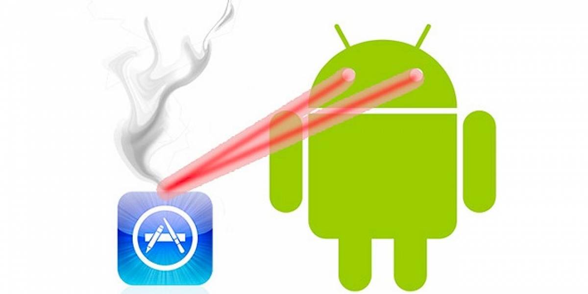 Ya se descargan más aplicaciones de Android que de iOS