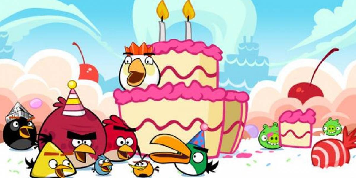 Angry Birds cumple dos años con una actualización de aniversario