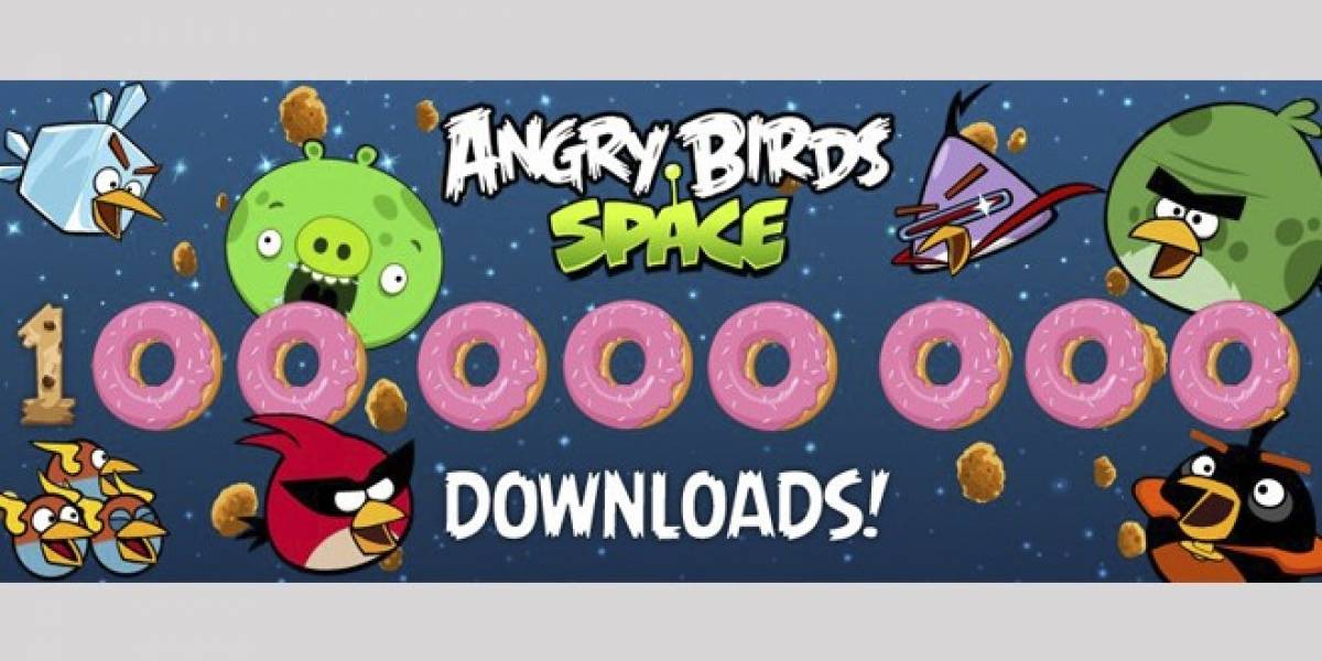 Angry Birds Space celebra más de 100 millones de descargas