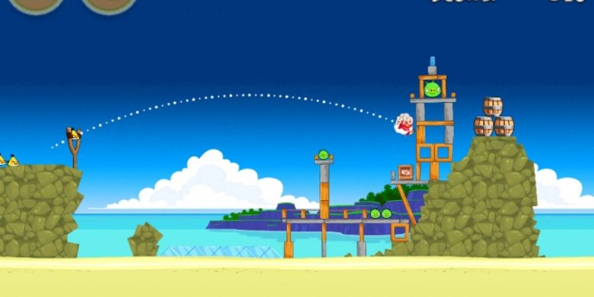 Actualización de Angry Birds incluye 15 niveles tropicales extra