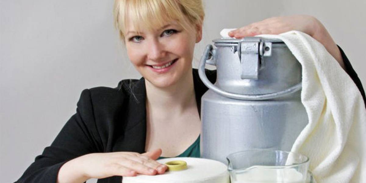 Científica alemana crea tejido en base a leche podrida