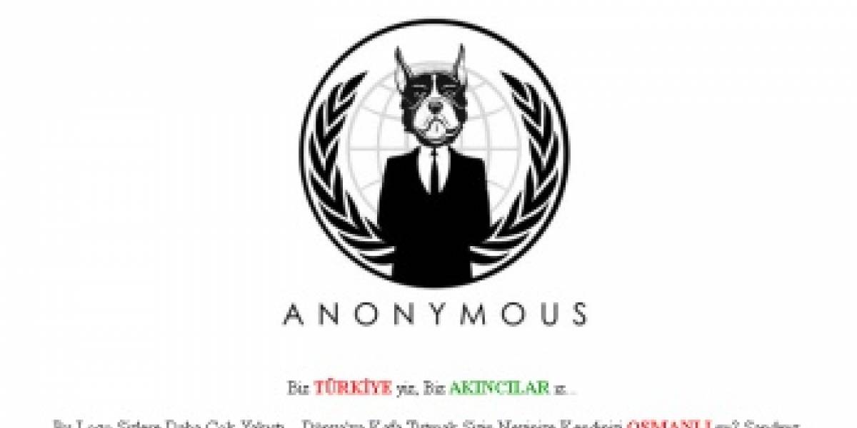 Hackearon la red social de Anonymous