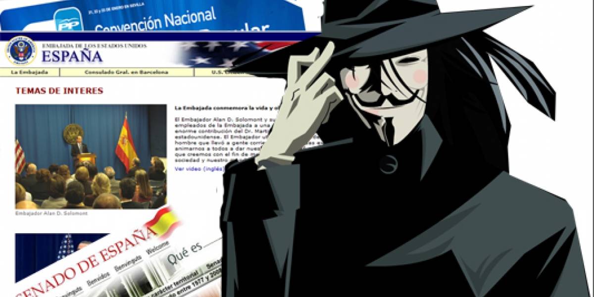 Han detenido a la 'cúpula' de Anonymous en España