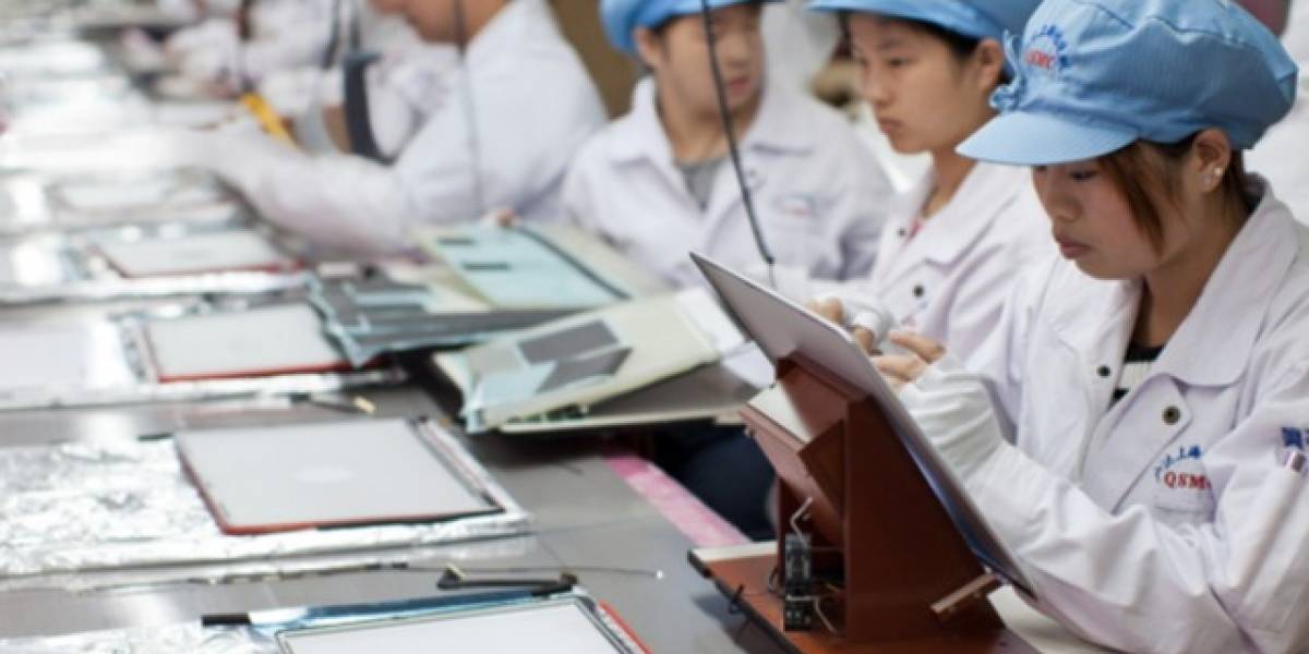 Estudiantes chinos afirman que están obligados a trabajar en el iPhone 5