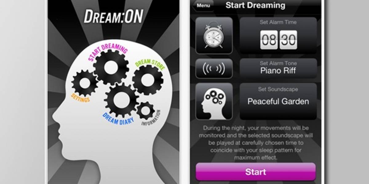 Dream:On ¿Una aplicación para soñar lo que queramos?