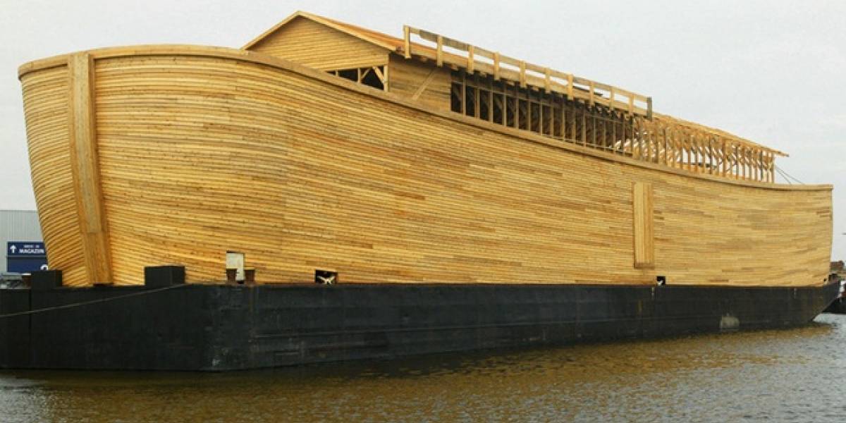 Se acabó todo: Ya existe réplica del Arca de Noé a escala 1:1