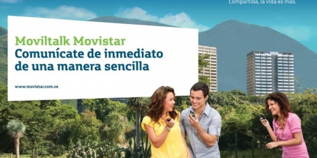Venezuela: Movistar presenta MovilTalk, un servicio de chat push to talk