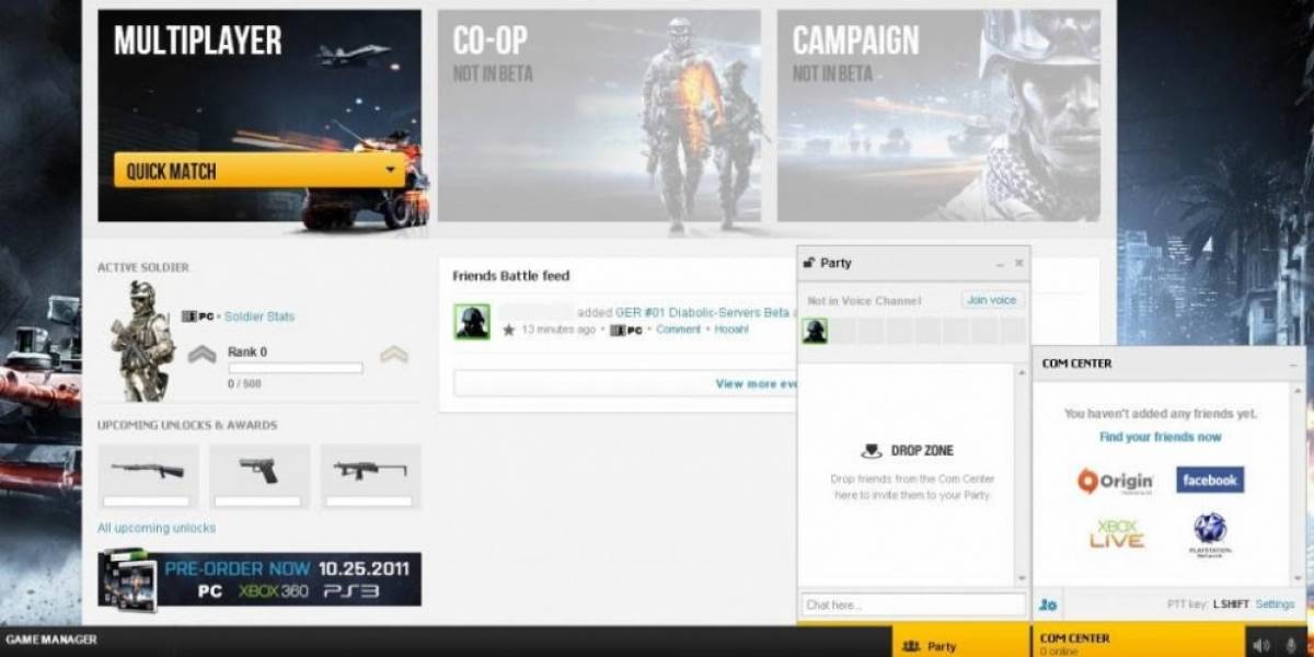 Las ventajas y opciones de Battlelog en nuevo trailer de Battlefield 3