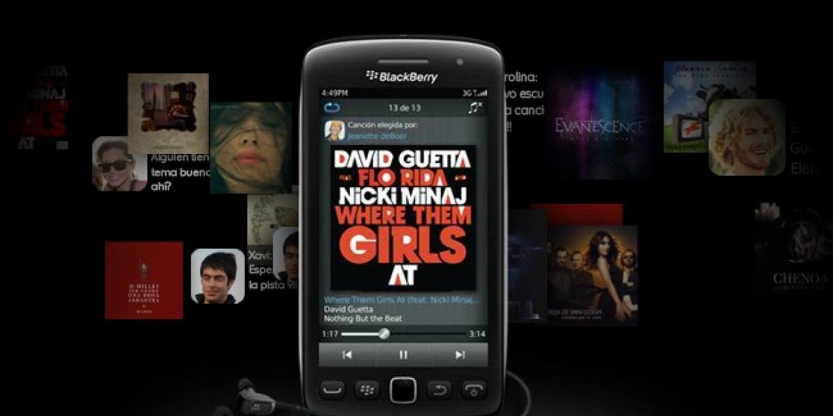 Blackberry Music ya está en España