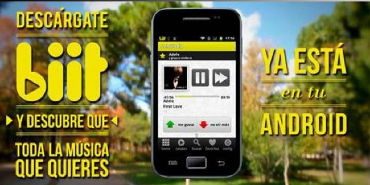 España: biit llega repotenciada al Android Market