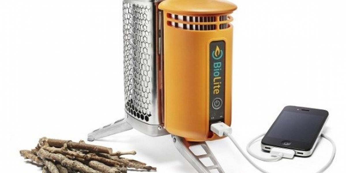 Cómo cargar tu smartphone utilizando fuego (y sin quemarlo)