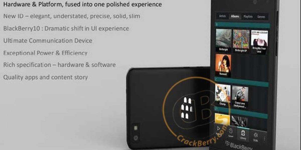 Octubre será la fecha en que el primer móvil con BlackBerry 10 llegue al mercado
