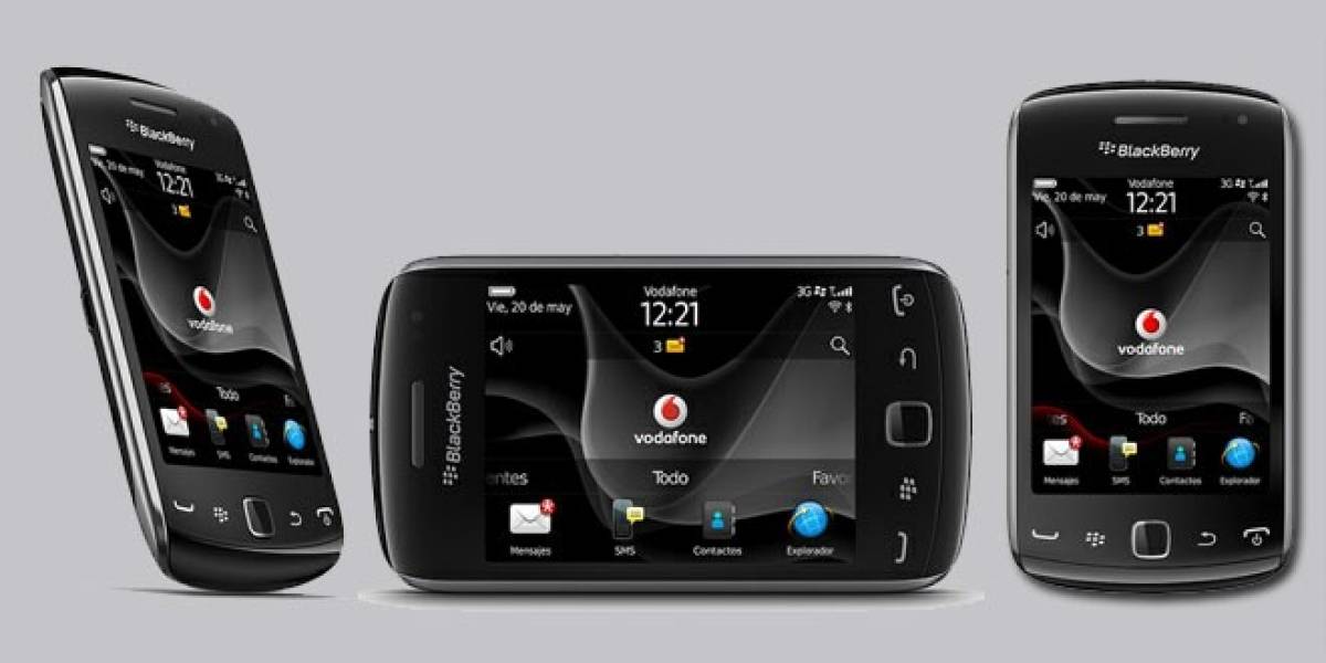 Vodafone España lanza en exclusiva el BlackBerry Curve 9380 by Pacha