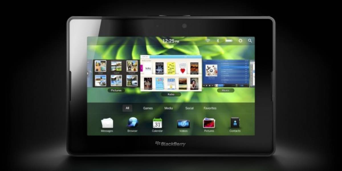RIM lanza nueva actualización para su tableta PlayBook