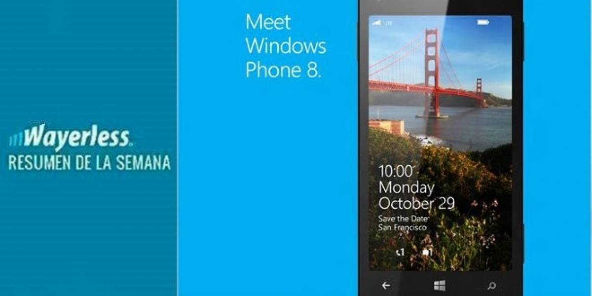 Windows Phone 8 llega el 28 de Octubre, Sharp y su pantalla de 6,1 WQXGA, se filtra Lumia 510, Samsung ahora demanda Apple y más!