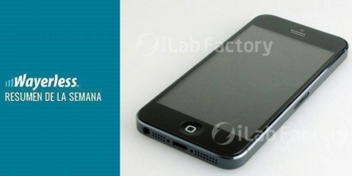 Se filtran imágenes del un supuesto iPhone 5, se anuncia un nuevo Samsung Galaxy Note, y más