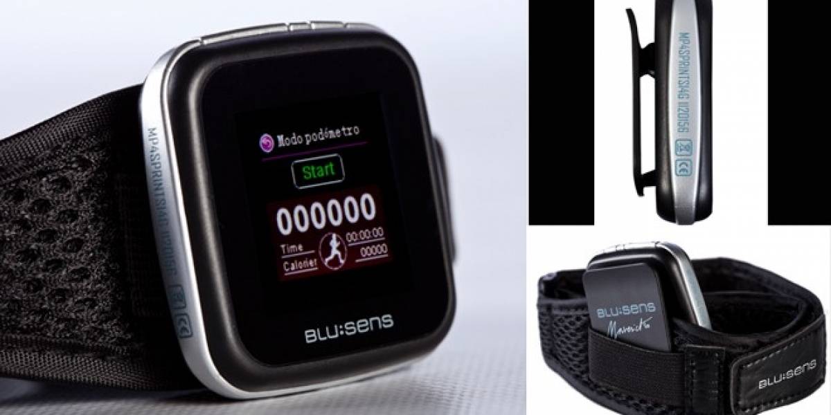 Blusens presenta su nuevo MP4 ultraligero con podómetro incorporado