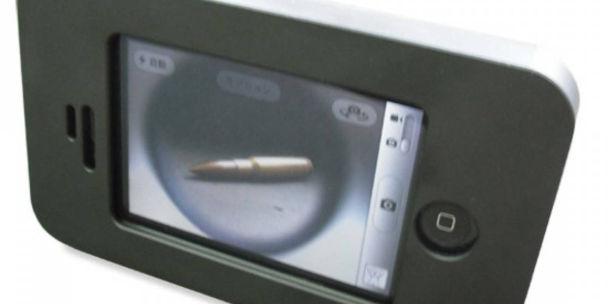 ¿Te sientes inseguro? Crean funda antibalas para iPhone 4