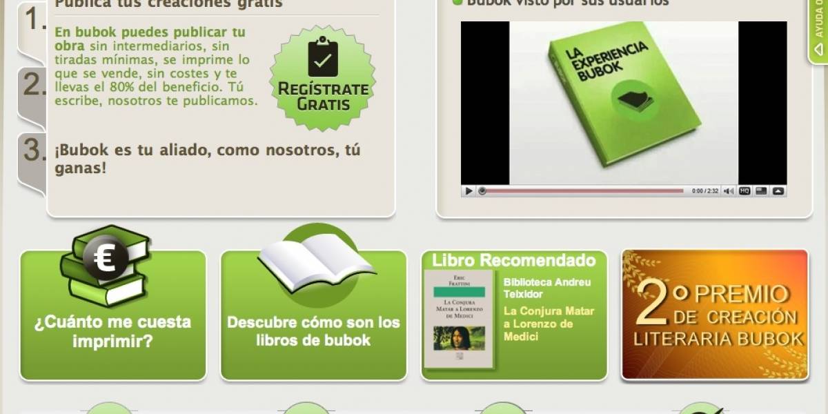 España: Bubok se expande