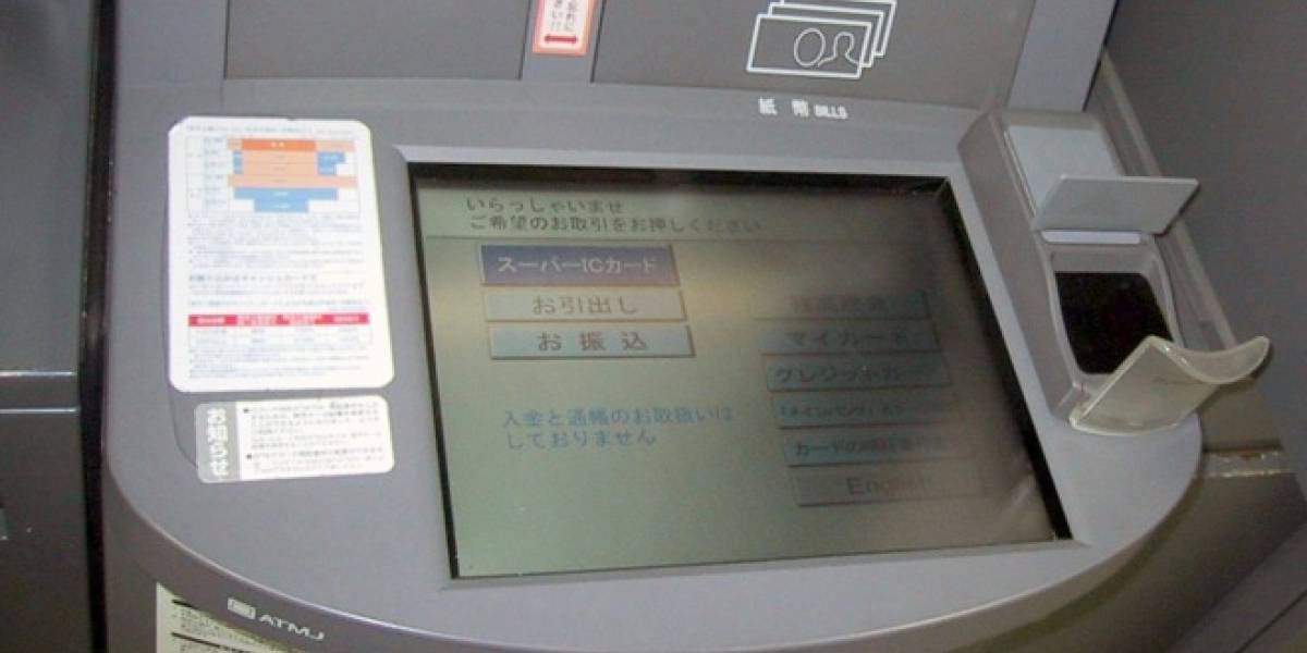 En Japón usarán cajeros automáticos biométricos que escanean la mano