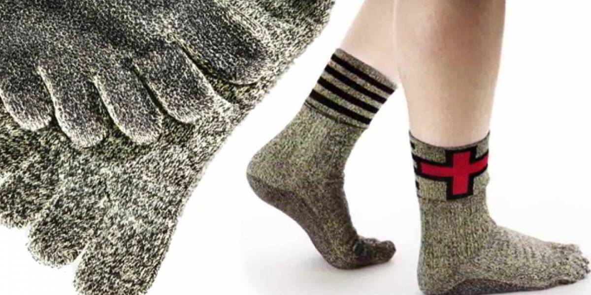 La moda también incluye calcetines para usarlos en todo tipo de terreno