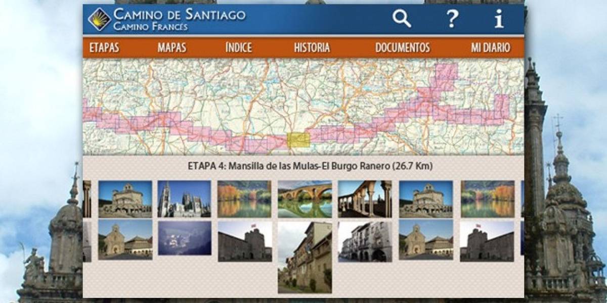 El Camino de Santiago en tu iPhone