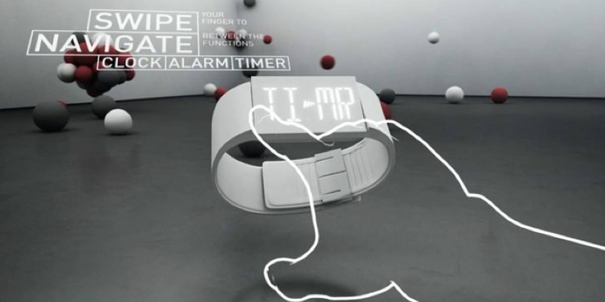 Mutewatch: un reloj con display touch y alarma vibratoria