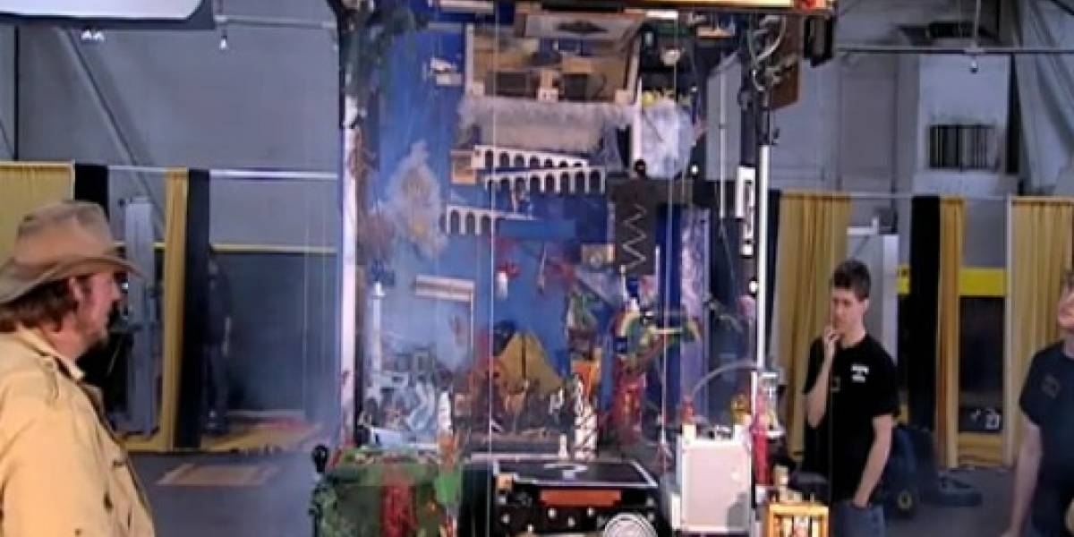 La historia del universo contada en una máquina Rube Goldberg