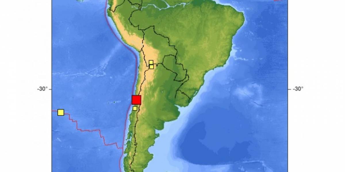 Chile: Fuerte temblor en la zona central provoca intermitencias en el servicio de voz y datos