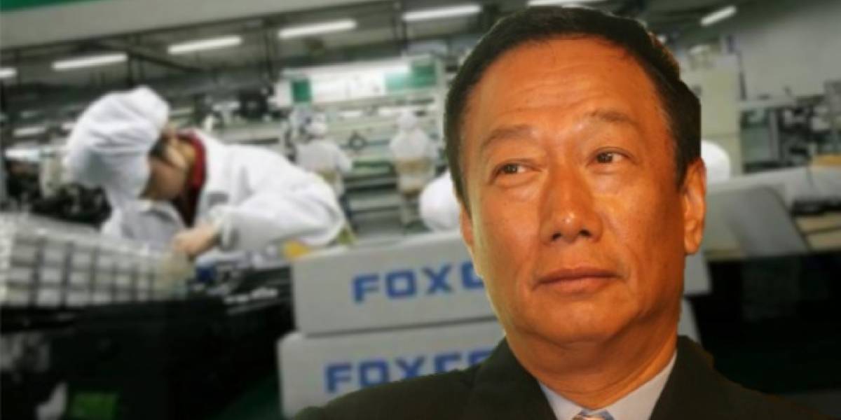 No hay ningún problema en trabajar duro, según el presidente de Foxconn