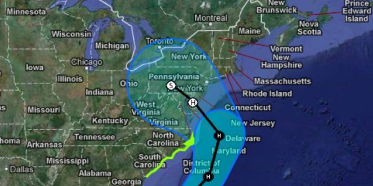Google cancela evento del lunes, debido al Huracán Sandy