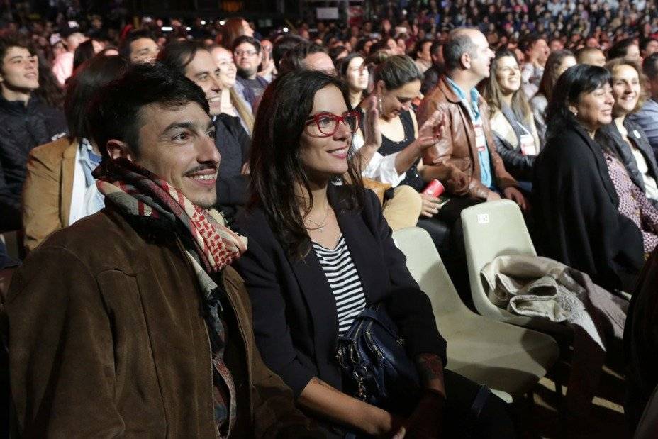 Abel Zicavo y Camila Vallejo