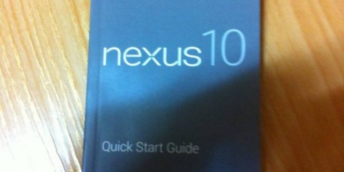 Filtración muestra supuesto manual de la rumoreada Nexus 10